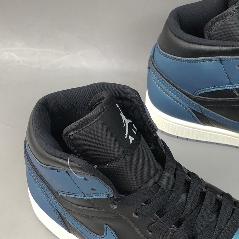 black and turquoise jordans 1