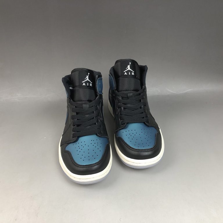 black and turquoise jordans 1