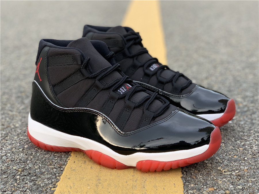 jordan 11 red and black for sale