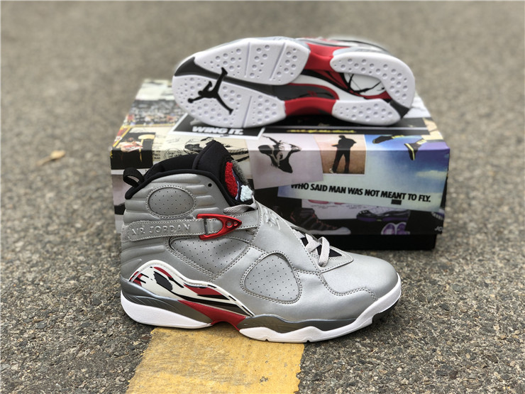 air jordan 8 reflective bugs bunny