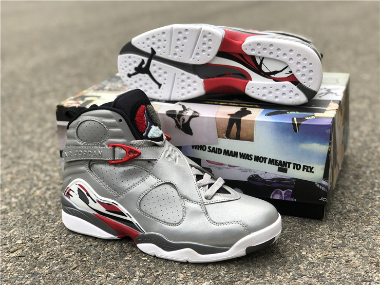 jordan 8 reflective bugs bunny