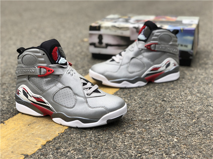 jordan 8 reflective bugs bunny