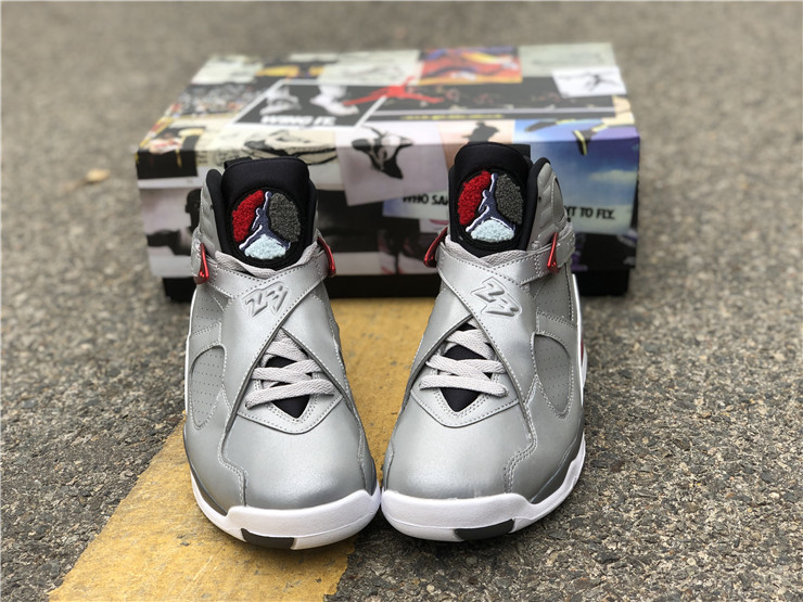 jordan 8 reflective bugs bunny