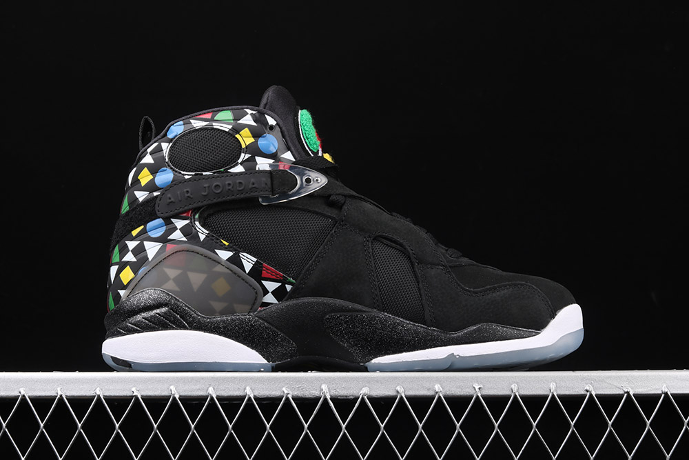 jordan 8 quai 54 white