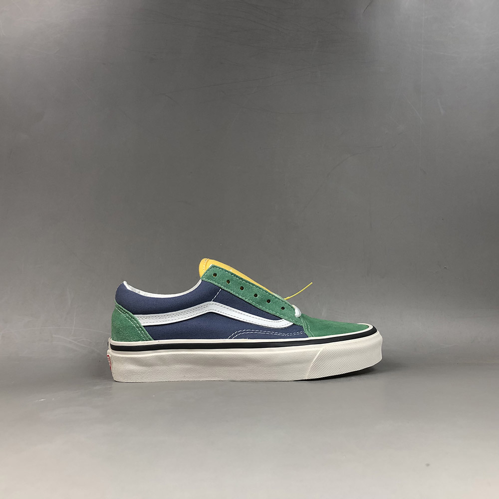 Anaheim Factory Old Skool 36 DX Shoes Emerald/Navy For Sale Anaheim Factory Old Skool 36 DX Shoes Emerald/Navy For Sale