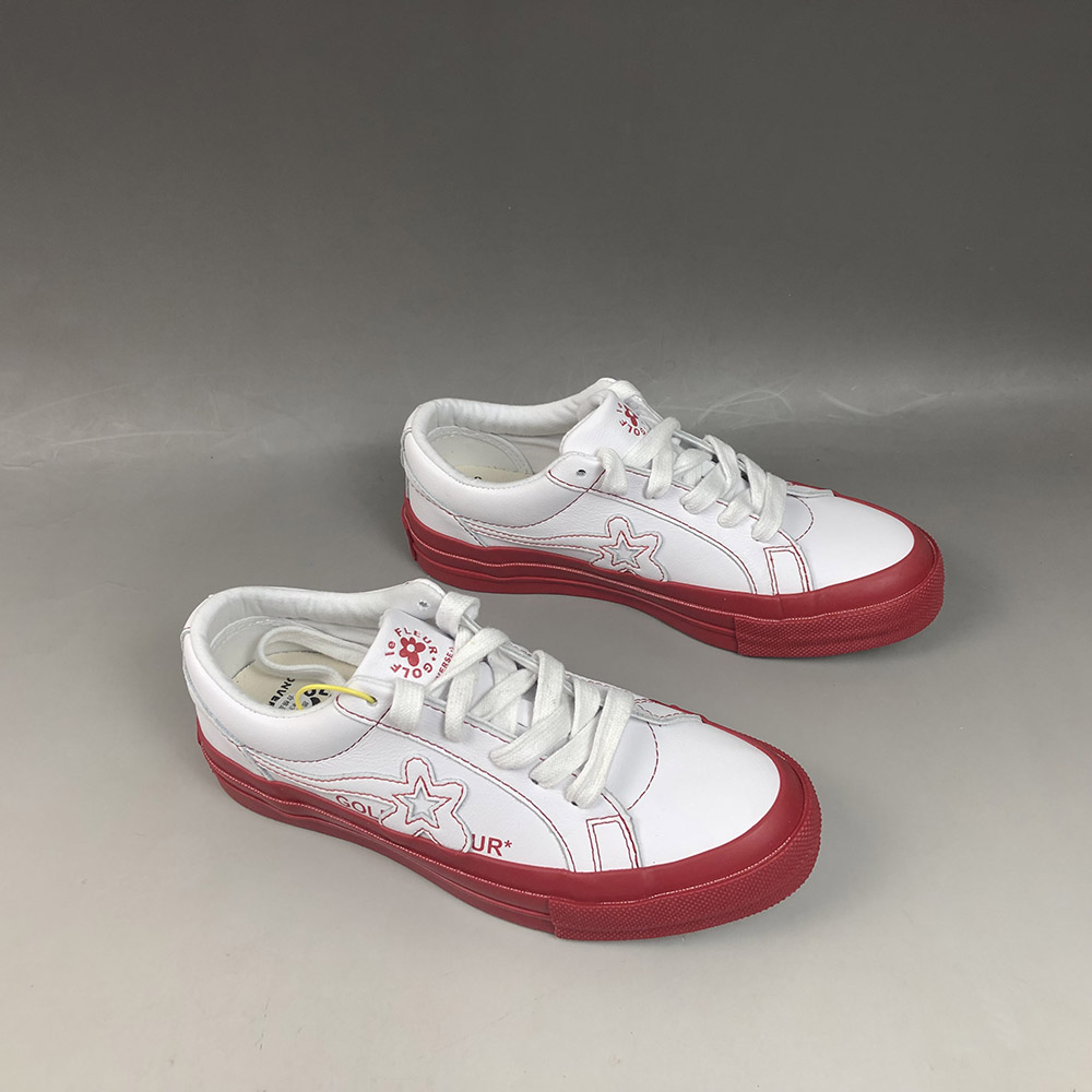 golf le fleur red and white