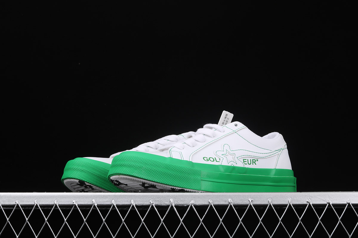 converse x golf le fleur one star green