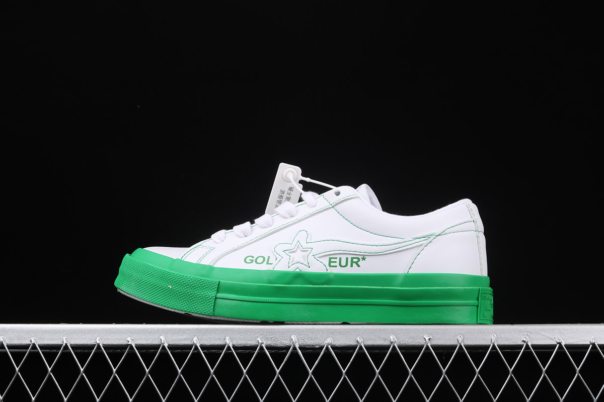 Converse x GOLF le FLEUR* Colourblock One Star White Green For Sale – The  Sole Line