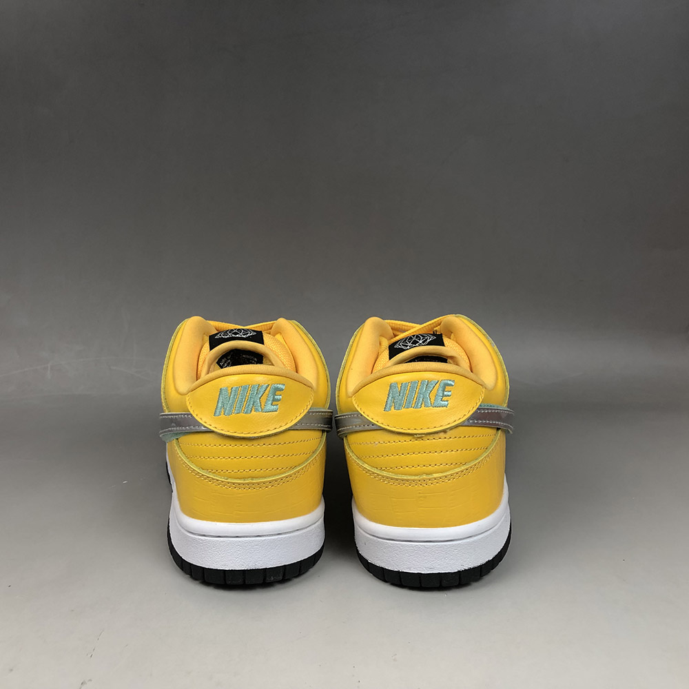 Diamond Supply Co. x Nike SB Dunk Low “Yellow” BV1310-700 For Sale