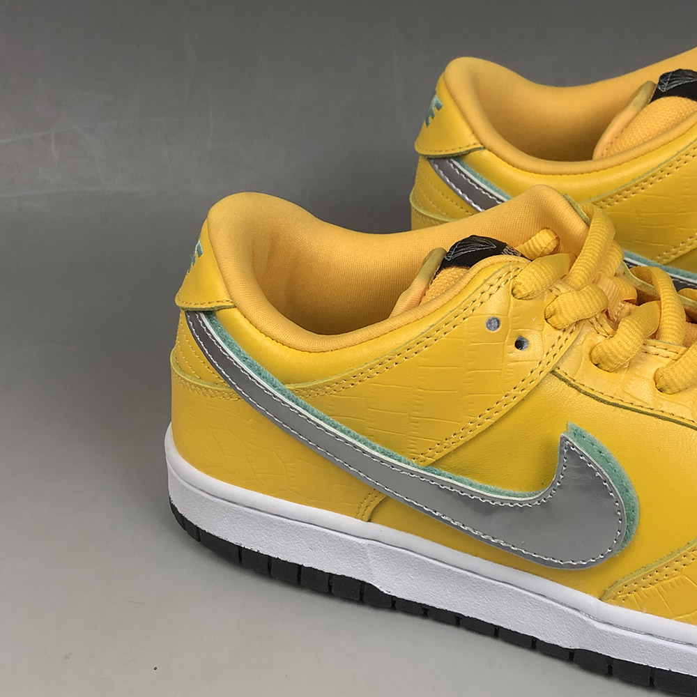 diamond dunks yellow