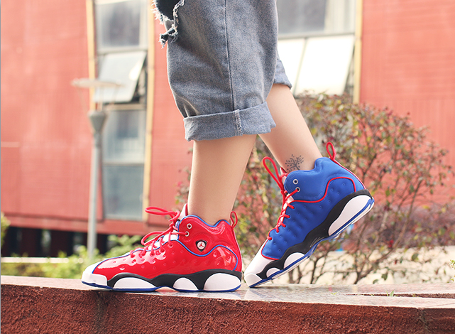 jordan jumpman team 2 red and black