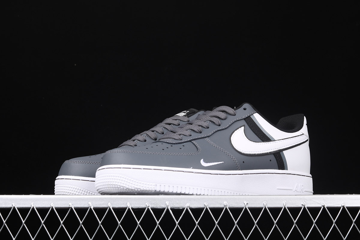 air force grey and black