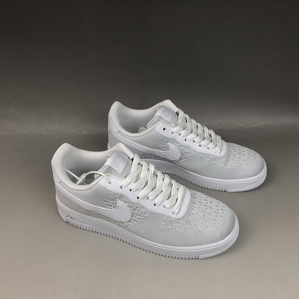 Nike Air Force 1 Flyknit 2.0 White AV3042-100 For Sale – The Sole Line