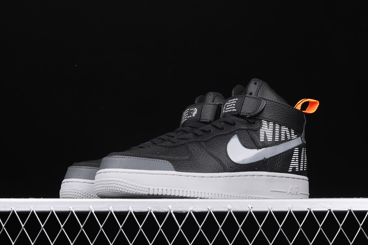 Nike-Air-Force-1-High-Black-Dark-Grey-3
