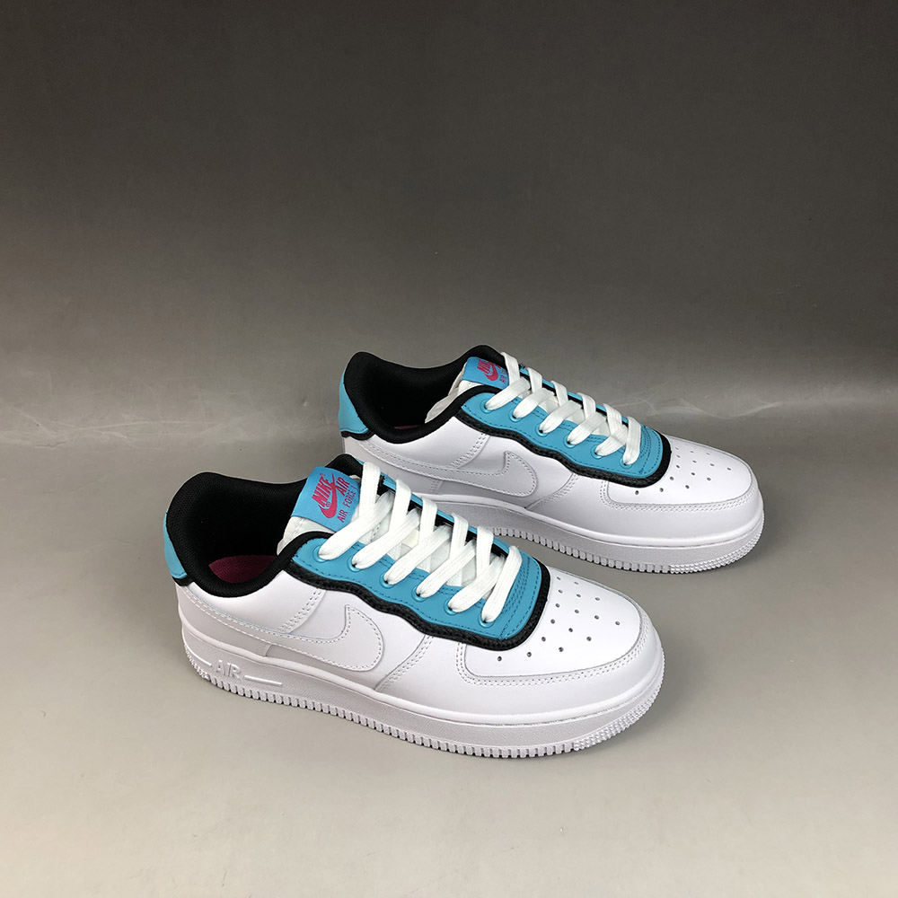 Nike Air Force 1 LV8 1 DBL White Aqua For Sale – The Sole Line