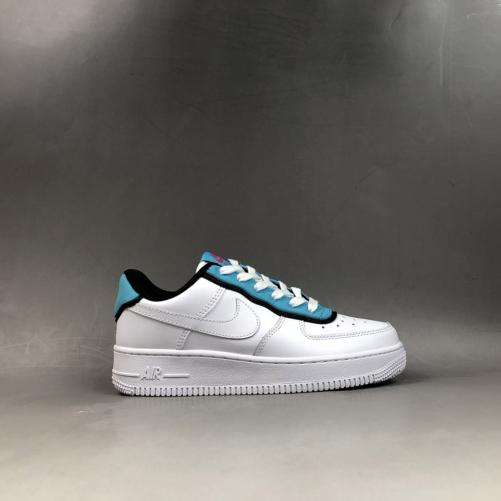 Nike Air Force 1 LV8 1 DBL White Aqua For Sale – The Sole Line