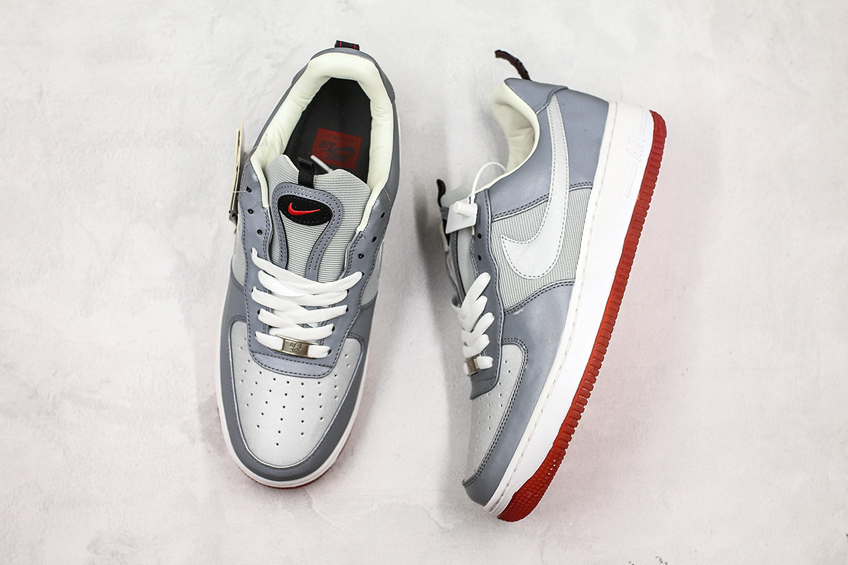 Nike-Air-Force-1-Premium-Metallic-Silver-Black-Varsity-Red-6