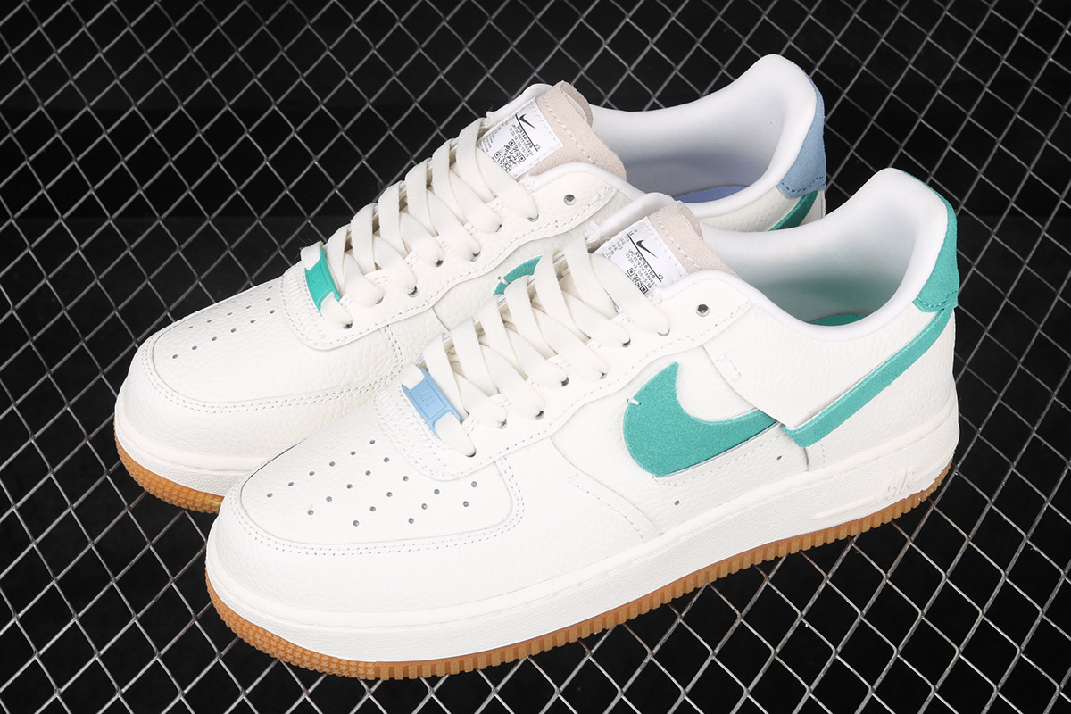 nike air force vandalized sail green