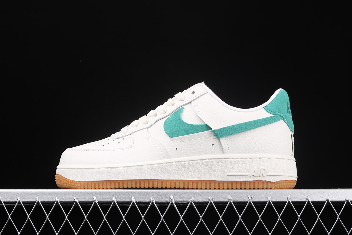 nike air force 1 blue green