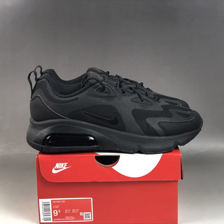 triple black air max 200