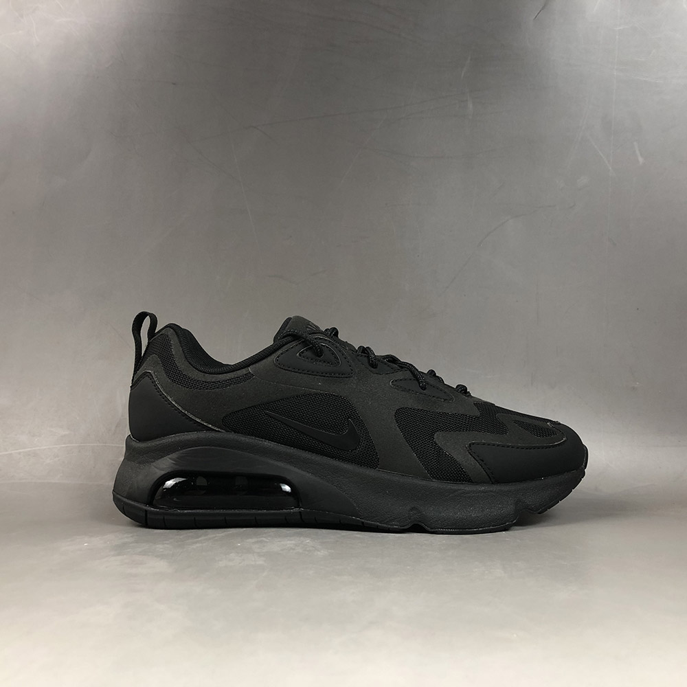 nike air max more triple black