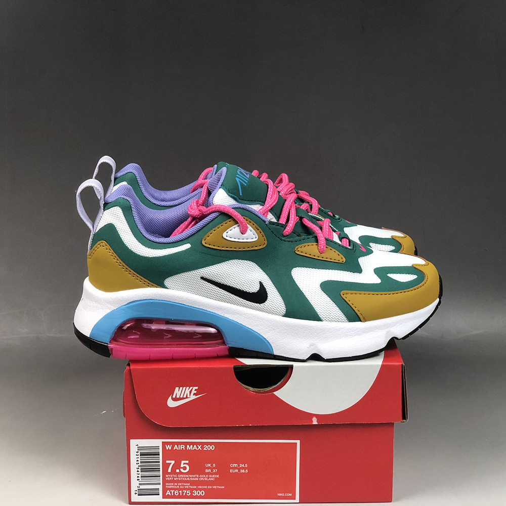 nike air max pink and green