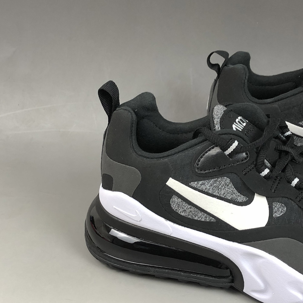 Nike Air Max 270 React Black Vast Grey Off Noir For Sale Aractidf