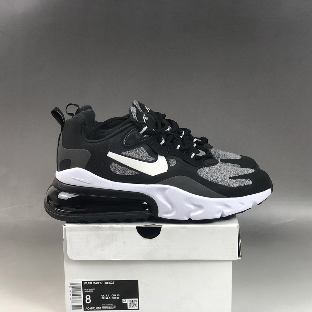 air max 270 black grey