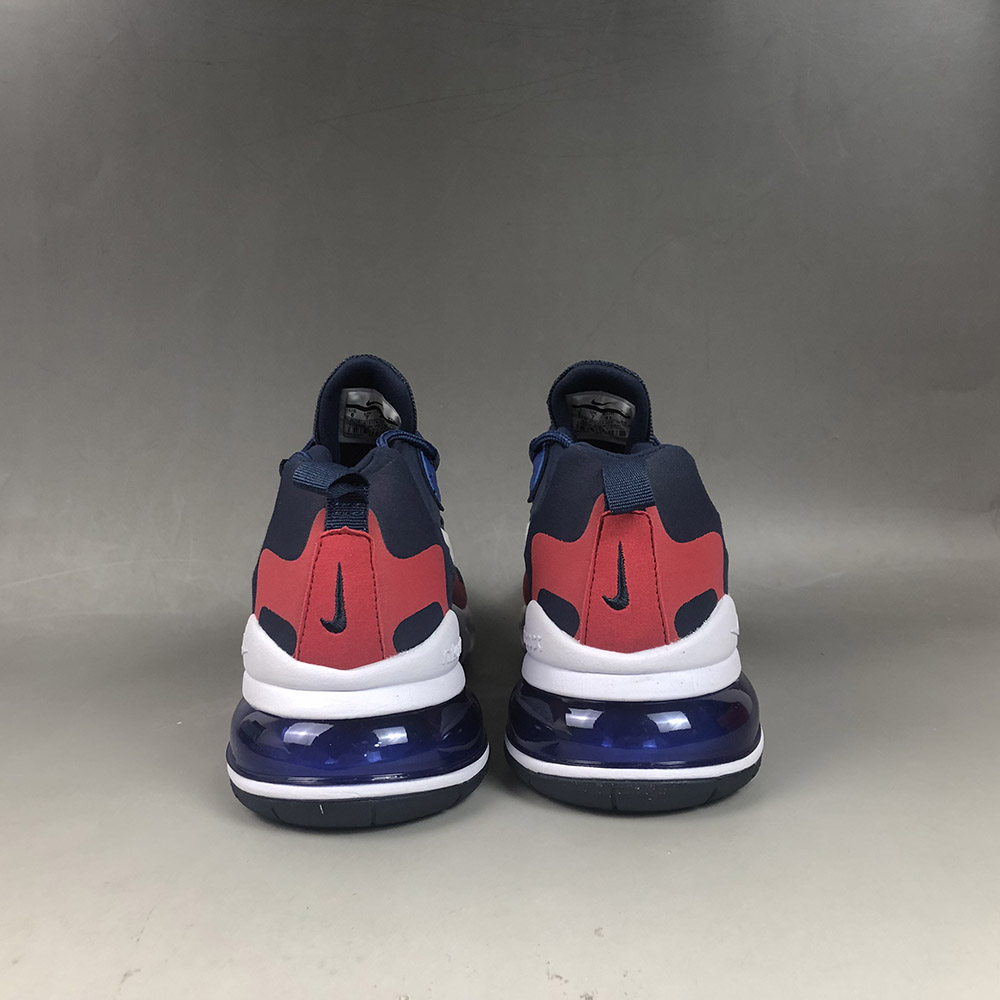 Nike Air Max 270 React Navy Blue Red White For Sale Fitforhealth Nike Air Max 270 React Navy Blue Red White For Sale Fitforhealth
