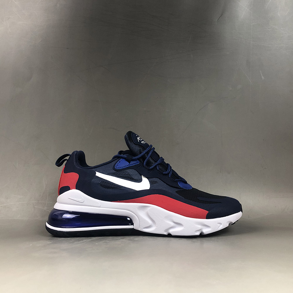 Nike Air Max 270 React Navy Blue/Red 