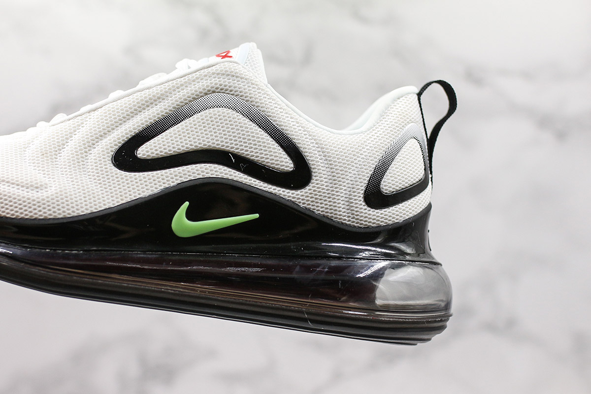 nike 720 white and black