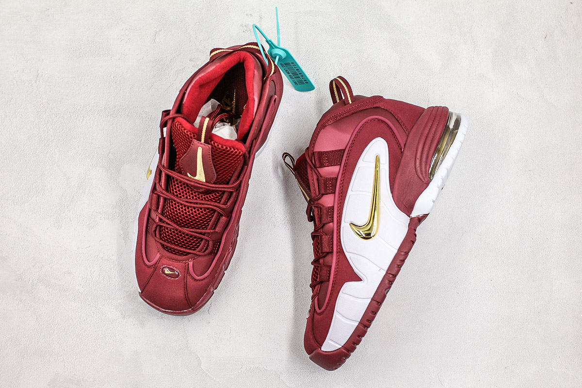 nike air max penny burgundy