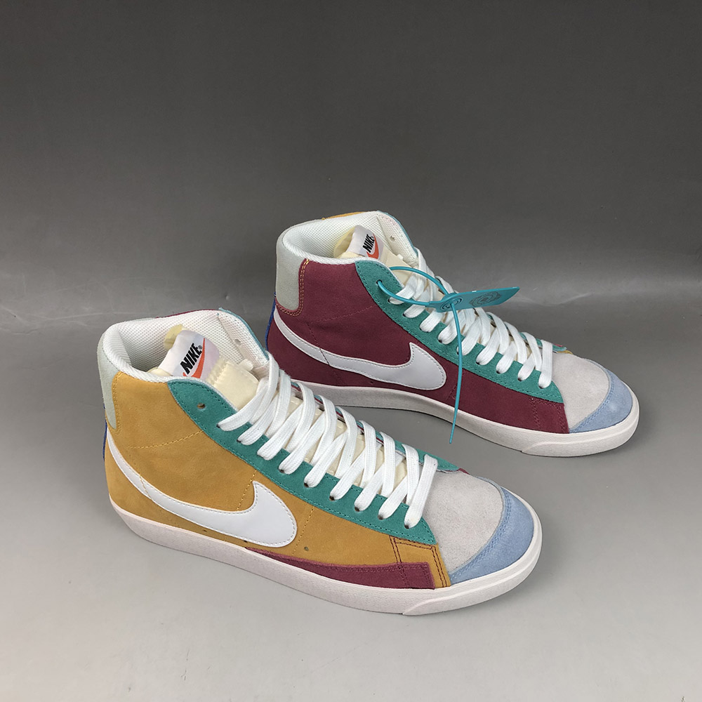 nike blazer mid multi suede