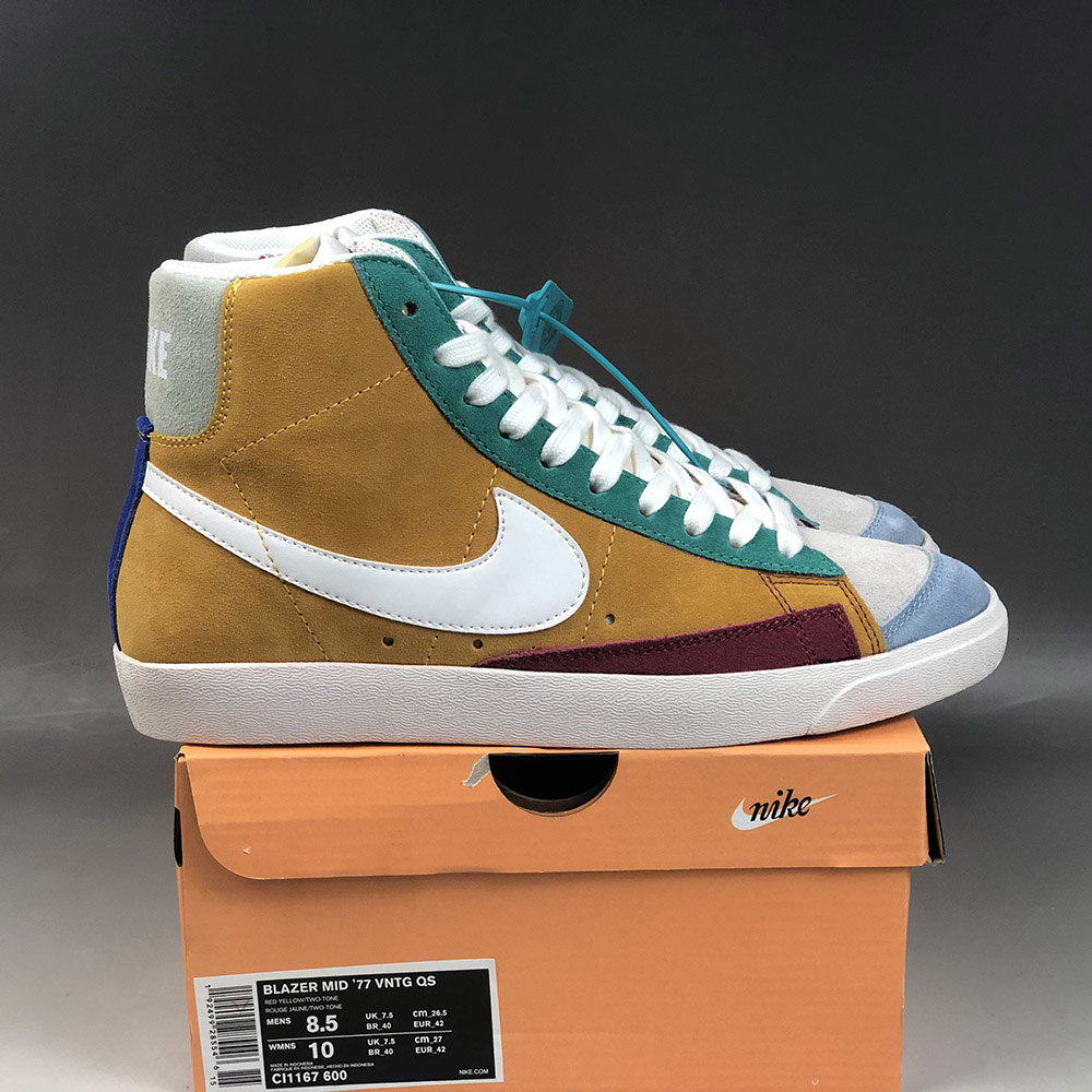 blazer mid multi suede