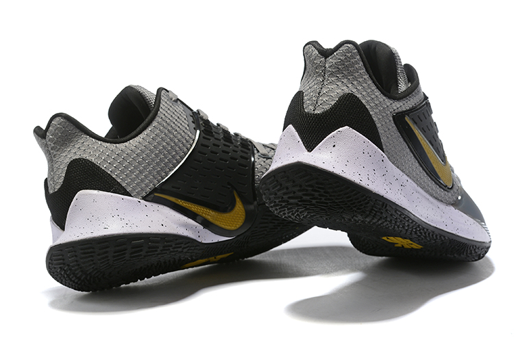kyrie irving 2 shoes black and gold