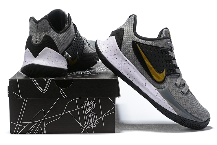 black and gold kyrie 5