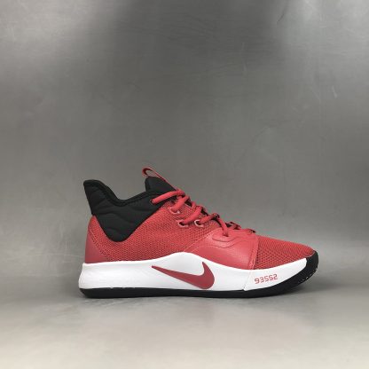 nike pg 3 red and white