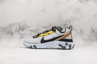 mens grey nike react element 55