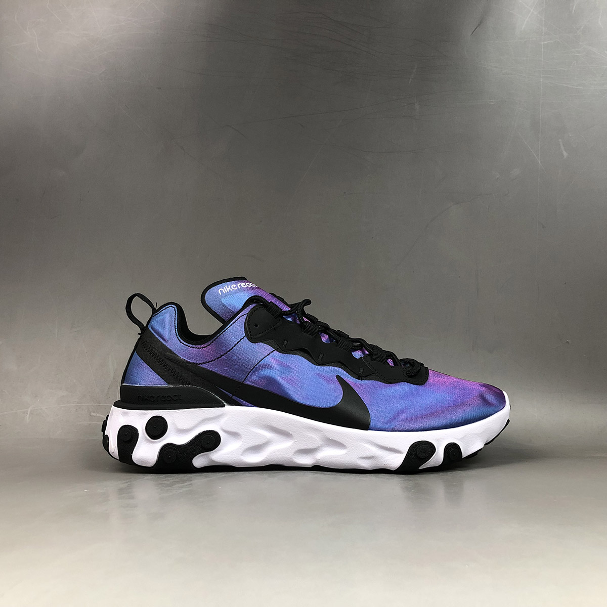 nike react element 55 purple