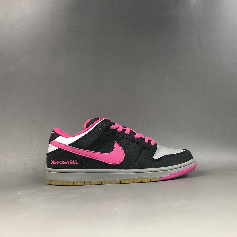 black and pink nike sb