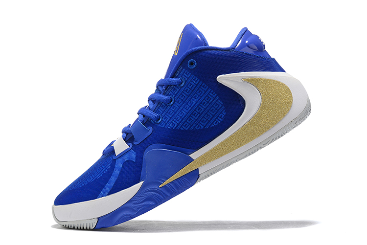 nike zoom freak 1 blue and gold