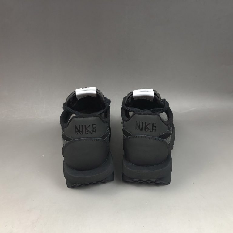 sacai waffle triple black