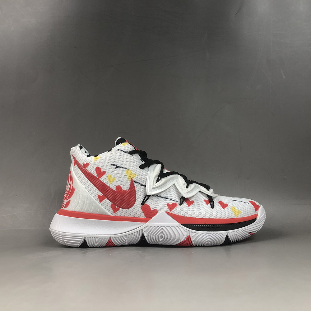 kyrie 4 white multi