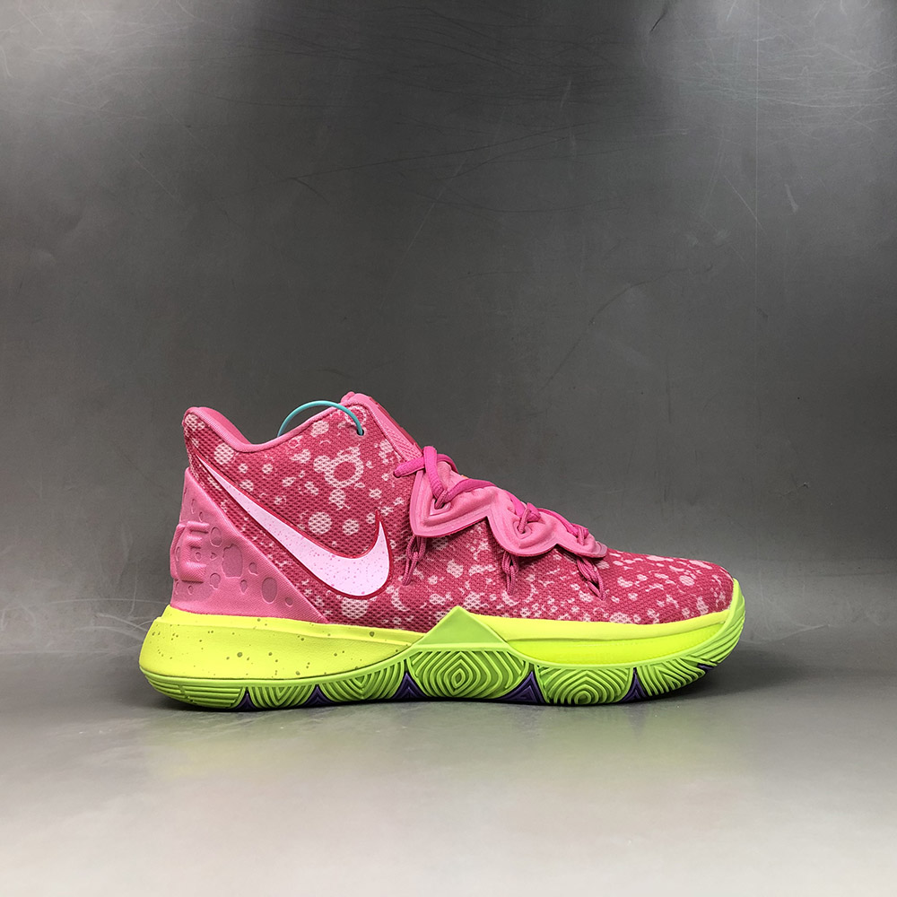kyrie 5 spongebob pink