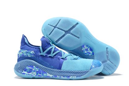 UA Curry 6 Royal Blue/Light Blue For 