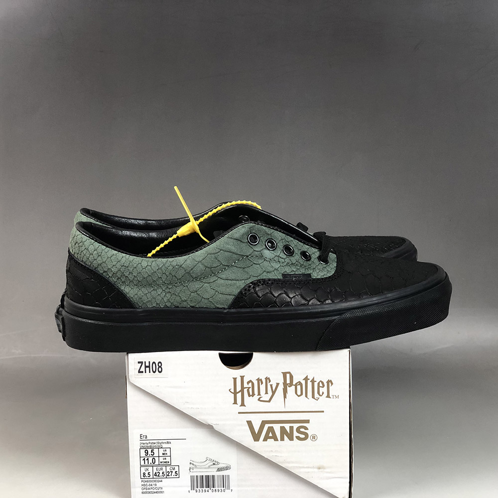 vans harry potter slytherin shoes