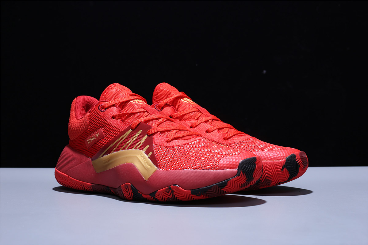 adidas D.O.N. Issue 1 “Iron Spider” Red 