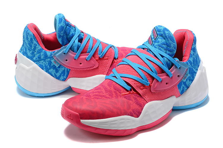 adidas Harden Vol. 4 Pink Blue For Sale 