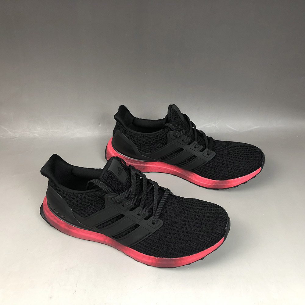black and red adidas ultra boost