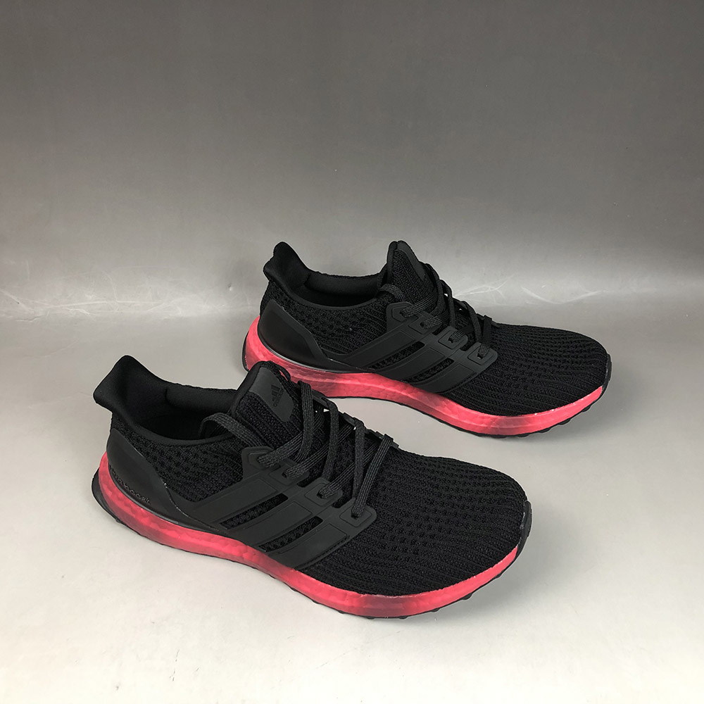 adidas Ultra Boost “Rainbow” Core Black/Solar Red For Sale – The Sole Line